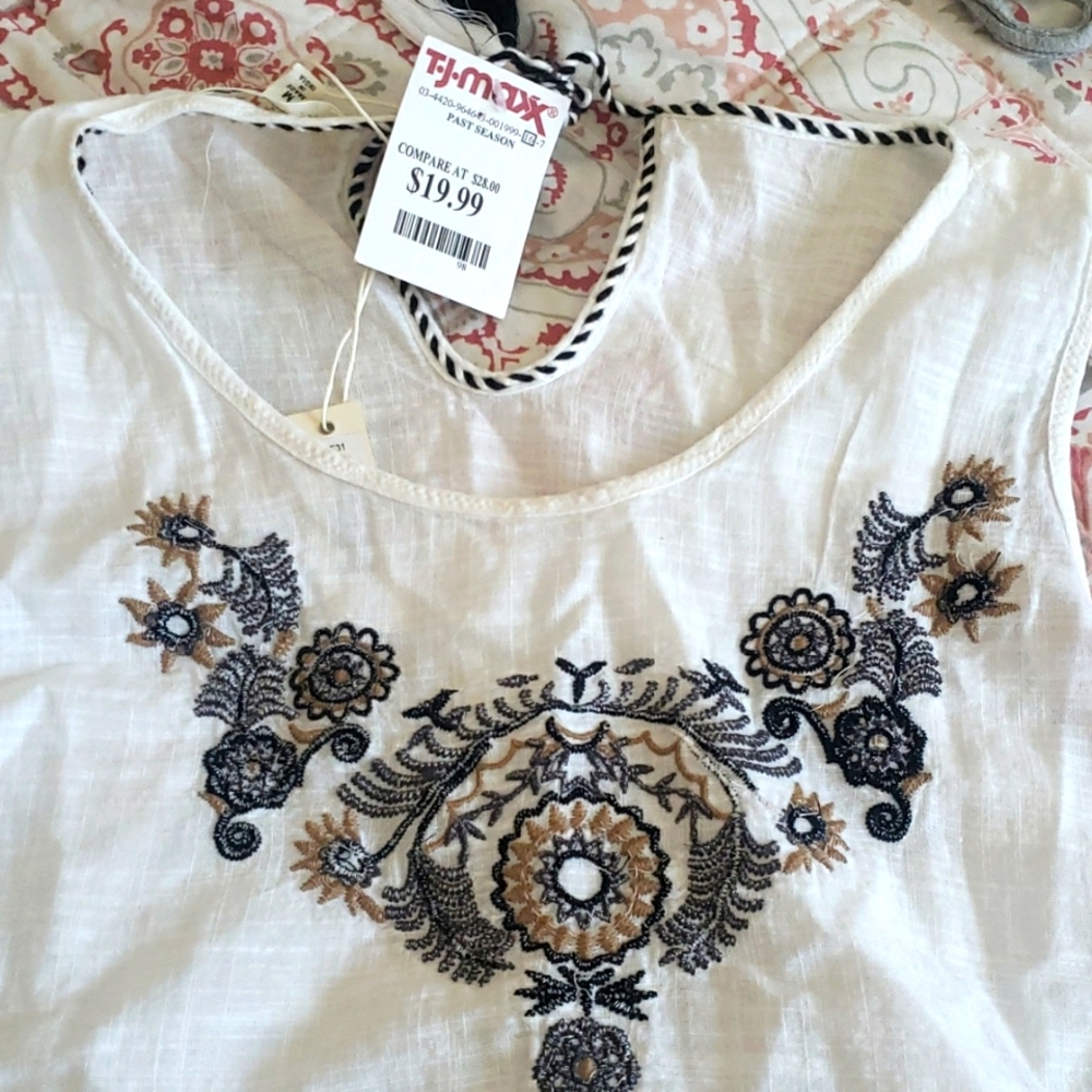 Tank top blouse